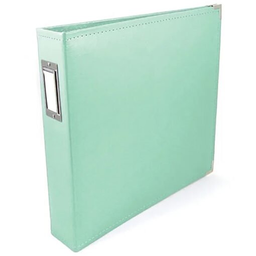 Álbum em Couro Menta 30x30cm