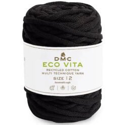 Novelo de Algodão Eco Vita 12 - Preto
