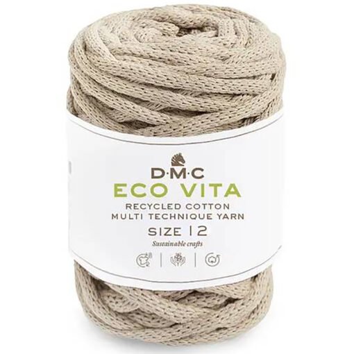 Novelo de Algodão Eco Vita 12 - Bege