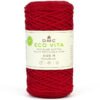 Novelo de Algodão Eco Vita 4 - Vermelho
