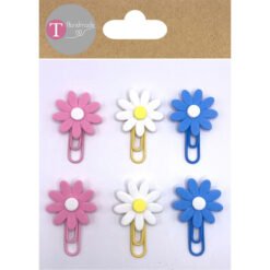 Clips Flor em EVA – 6 pcs