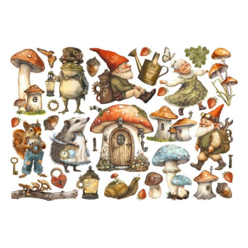Ephemera Adesivo Hidden Grove