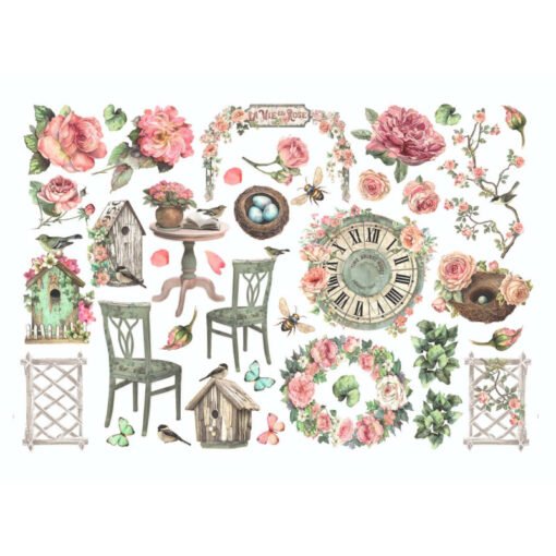 Ephemera Adesivo House of Roses