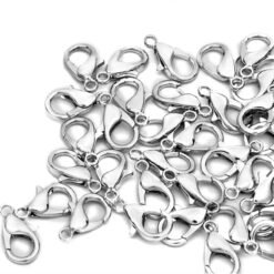 Mini Mosquetão Lagosta 10mm – 10 pcs