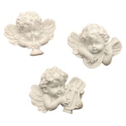 Anjinhos com Instrumentos Musicais – 3 pcs