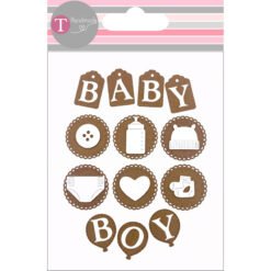 Die Cuts Baby Boy – 13 pcs