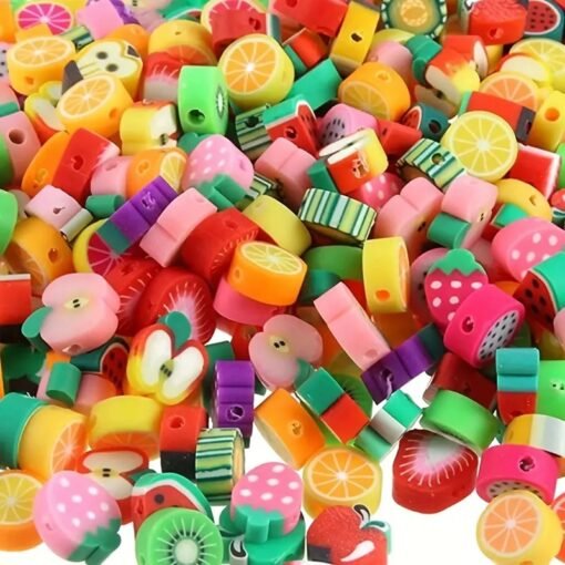 Contas Sortido de Frutas – 100 pcs