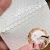 Hexagonos de Espuma Adesiva 5x5mm - 2mm Espessura