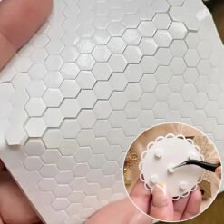 Hexagonos de Espuma Adesiva 5x5mm - 2mm Espessura